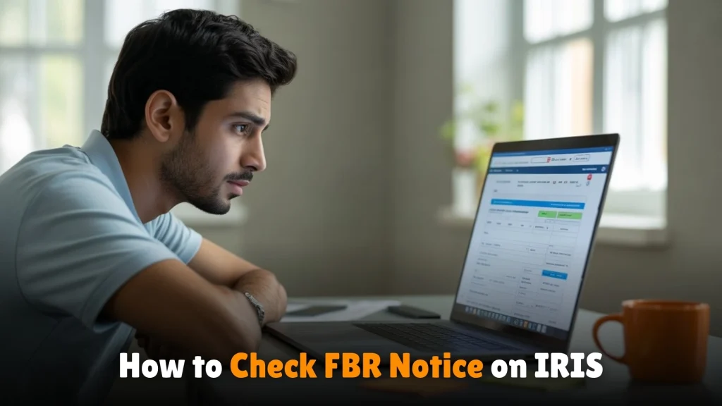 image about How to Check FBR Notice on IRIS